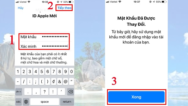 Lấy lại mật khẩu tài khoản Apple ID bằng số điện thoại 