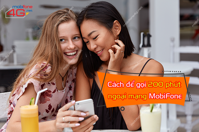 goi 200 phut ngoai mang mobifone