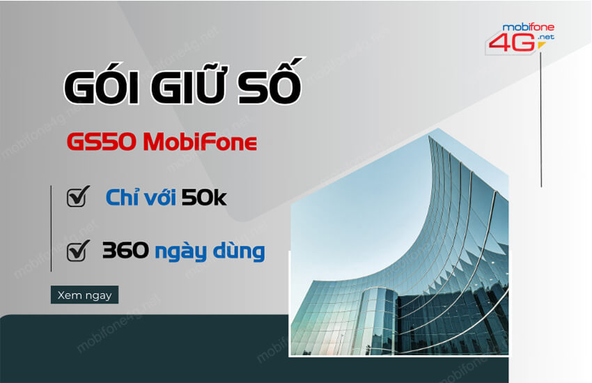 goi giu so gs50 mobifone