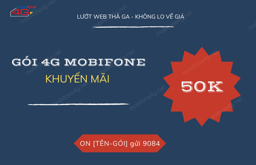 goi 4g mobifone 50k