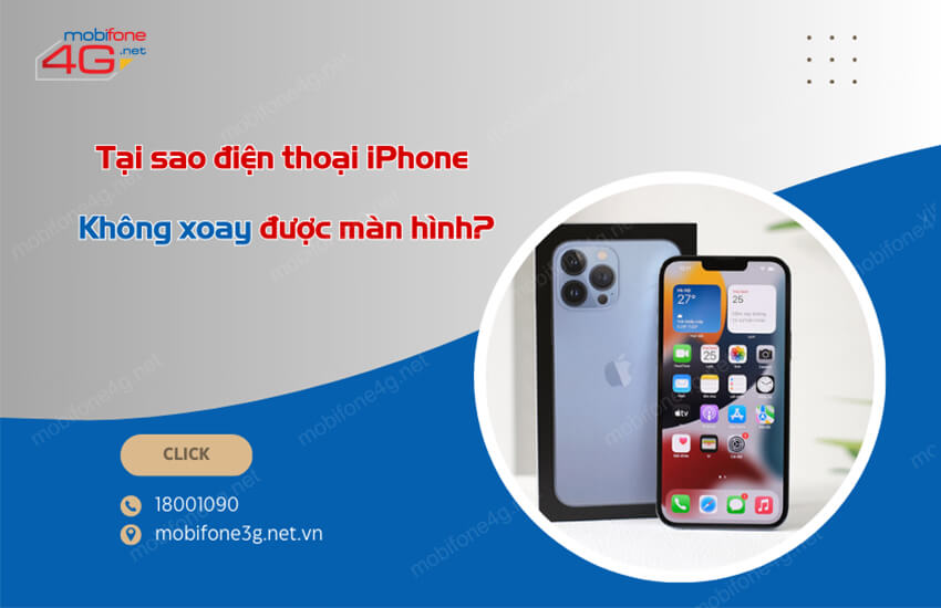 tai sao dien thoai iphone khong xoay duoc man hinh