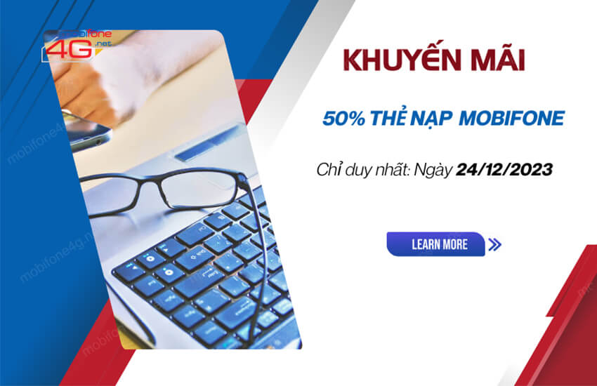 khuyen mai the nap mobifone 24 12 2023